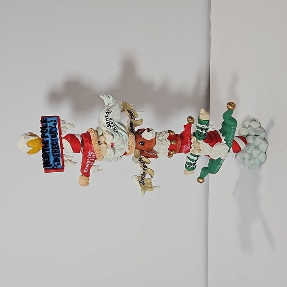 House of Lloyd Christmas Around the World VTG Twistable North Pole Directory - Picture 2 of 8